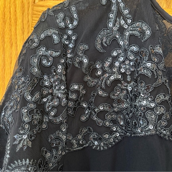 NWT Alex Evenings Navy Dress - Picture 4 of 6